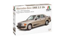 Автомобиль M-Benz 190E 2.3 16v Italeri 1:24, сборная модель автомобиля, scale24, Mercedes-Benz