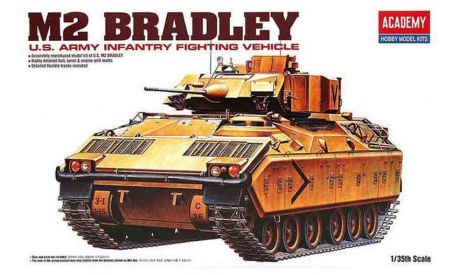 13237 БМП M2 Bradley Academy 1:35, сборные модели бронетехники, танков, бтт, scale35