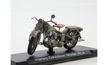 Наши мотоциклы №25, HARLEY-DAVIDSON WLA  1:24	MODIMIO Collections, масштабная модель мотоцикла, Наши Мотоциклы (MODIMIO Collections), scale24