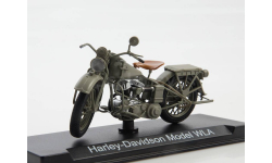 Наши мотоциклы №25, HARLEY-DAVIDSON WLA  1:24	MODIMIO Collections