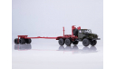 Миасский грузовик 43204-10 лесовоз с прицепом-роспуском 1:43 Автоистория, масштабная модель, Автоистория (АИСТ), scale43