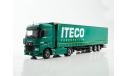 102989 КАМАЗ-54901 с полуприцепом Iteco 1:43 ПАО КАМАЗ, масштабная модель, scale43