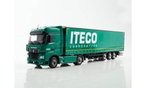 102989 КАМАЗ-54901 с полуприцепом Iteco 1:43 ПАО КАМАЗ, масштабная модель, scale43