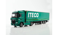 102989 КАМАЗ-54901 с полуприцепом Iteco 1:43 ПАО КАМАЗ