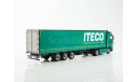 102989 КАМАЗ-54901 с полуприцепом Iteco 1:43 ПАО КАМАЗ, масштабная модель, scale43