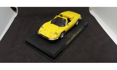 уцFK07 Ferrari Collection №7 246 DINO GTS, без упаковки, масштабная модель, DeAgostini, scale43