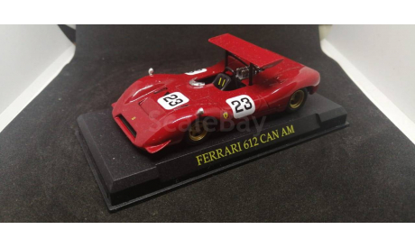 уцFK63 Ferrari Collection №63 612 CAN AM, без упаковки, масштабная модель, DeAgostini, scale43