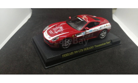 уцFK66 Ferrari Collection №66 599 GTB ’Panamerican 20 000’, без упаковки, масштабная модель, DeAgostini, scale43