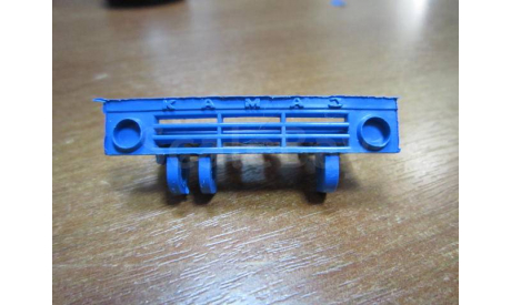 Решетка радиатора КамАз элекон (синий), запчасти для масштабных моделей, scale43
