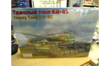 35102 тяжелый танк КВ-85 1/35 (восточный экспресс), сборные модели бронетехники, танков, бтт, scale0