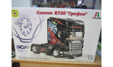 Скания R730 Грифон (моделист) 1/24, сборная модель автомобиля