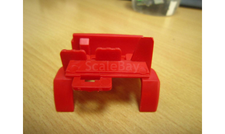 Салон Камаз 5410 53212 красный (элекон), запчасти для масштабных моделей, scale43