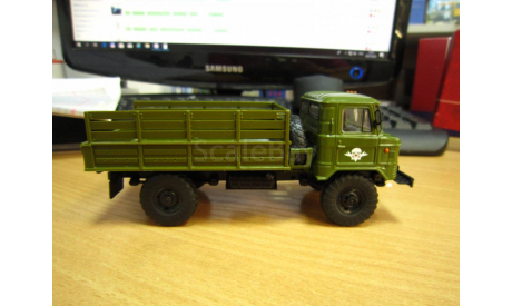 Наши грузовики: №38 Горький-66 4х4, масштабная модель, scale43