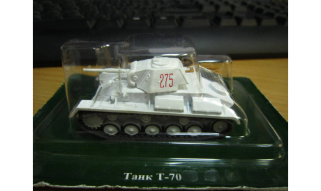 Русские танки №51 Т-70, масштабные модели бронетехники, scale72