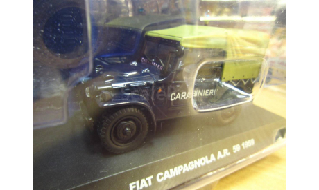 Полицейские СПЕЦВЫПУСК №1 - Fiat Campagnola, журнальная серия Автолегенды СССР (DeAgostini), 1:43, 1/43