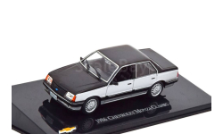 Chevrolet Monza Classic 1986 черный с серебристым Altaya 1:43