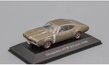 OLDSMOBILE 442 W-30 1968 АВТОКЛАССИКА 1:43, масштабная модель, Altaya, scale43