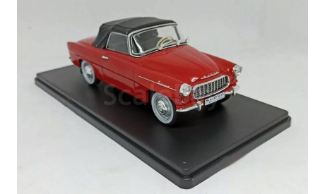 Легендарные советские автомобили  №88 Skoda felicia cabrio 1959 1:24, масштабная модель, Hachette, scale24, Škoda