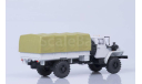 Миасский грузовик 43206 4х4 бортовой с тентом Автоистория (АИСТ) 1:43, масштабная модель, УРАЛ, scale43