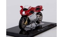 MV Agusta 750 F4 красный Atlas 1/24, масштабная модель мотоцикла, scale24
