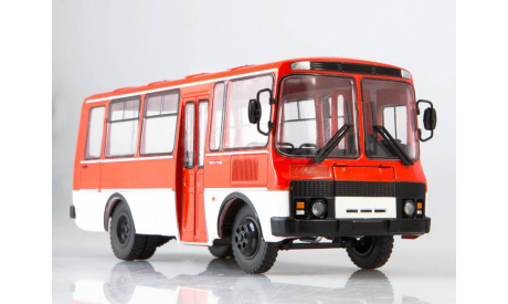 Наши автобусы №2 ПАЗ-3205, масштабная модель, Наши Автобусы (MODIMIO Collections), scale43