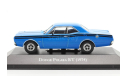 DODGE Polara RT 1974, blue / black Altaya 1:43, масштабная модель, scale43