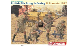 BRITISH 8th ARMY INFANTRY, EL ALAMEIN 1942 Dragon 1:35