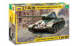 3687 советский средний танк Т34-85 1/35 1944 г звезда