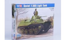 83824 Танк Russian T-30S Light Tank Hobby Boss 1:35, сборные модели бронетехники, танков, бтт, scale35