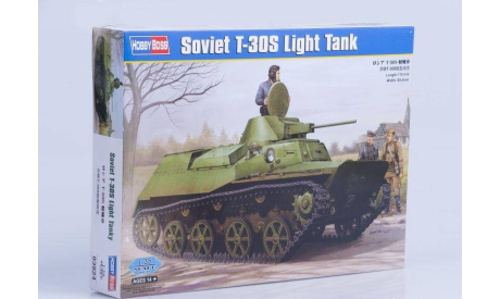 83824 Танк Russian T-30S Light Tank Hobby Boss 1:35, сборные модели бронетехники, танков, бтт, scale35