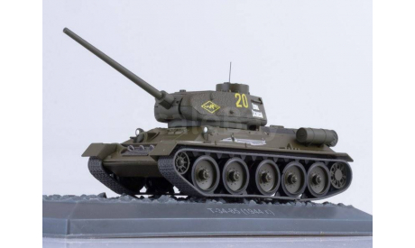 Танки №9 - Танк Т - 34 - 85, масштабные модели бронетехники, DeAgostini (военная серия), scale43