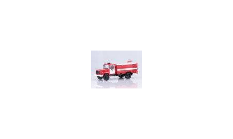 Наши грузовики №30 АЦ-30 (3307) пожарный, масштабная модель, scale43, горький