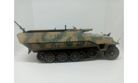 79554 собранная модель Sd.kfz 251 1/72 TAMIYA, сборные модели бронетехники, танков, бтт, scale72