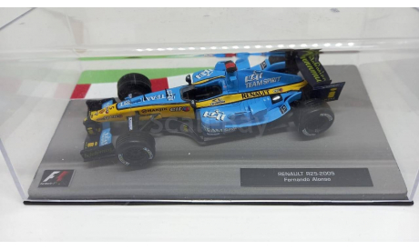 Formula 1 Auto Collection №28 - Renault R25 - Фернандо Алонсо (2005), масштабная модель, Formula 1 (Auto Collection), scale43