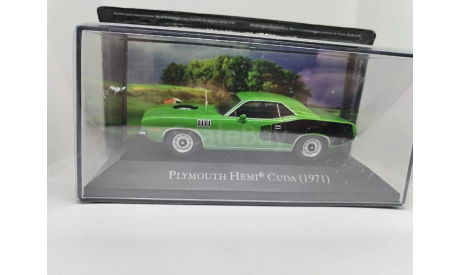 PLYMOUTH HEMI ’CUDA’ 1971 АВТОКЛАССИКА 1:43, масштабная модель, Altaya, scale43