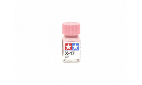 КРАСКА X-17 Pink gloss, enamel paint 10 ml. (Розовый глянцевый) Tamiya 80017, фототравление, декали, краски, материалы, scale0