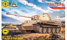 307220 немецкий танк Пантера 1:72 МОДЕЛИСТ, сборные модели бронетехники, танков, бтт, scale72