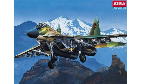 12263 M&G-29A FULCRUM A 1:48 ACADEMY, сборные модели авиации, scale48