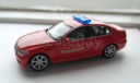 BMW 330i пожарный, масштабная модель, Welly, scale43