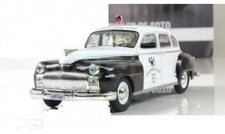 CHRYSLER De Soto Онтарио, США ПММ № 16, масштабная модель, 1:43, 1/43, Полицейские машины мира, Deagostini