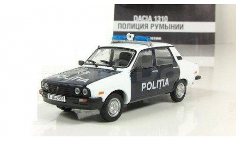 DACIA 1310 ПММ № 52, масштабная модель, 1:43, 1/43, Полицейские машины мира, Deagostini