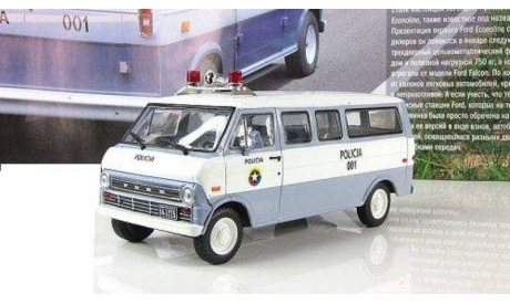 Ford Econoline ПММ № 69, журнальная серия Полицейские машины мира (DeAgostini), 1:43, 1/43, Полицейские машины мира, Deagostini