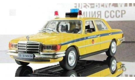Mercedes-Benz W116 450 SEL Mилиция CCCP ПММ № 22, журнальная серия Полицейские машины мира (DeAgostini), 1:43, 1/43, Полицейские машины мира, Deagostini