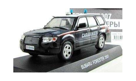 Subaru Forester  Полиция Италии Спец. Выпуск ПММ № 3, масштабная модель, 1:43, 1/43, Полицейские машины мира, Deagostini