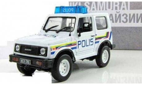 SUZUKI SAMURAI Малайзия ПММ № 33, журнальная серия Полицейские машины мира (DeAgostini), Полицейские машины мира, Deagostini, scale43
