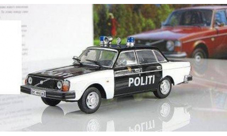 Volvo 244 Полиция Норвегии ПММ № 73, журнальная серия Полицейские машины мира (DeAgostini), 1:43, 1/43, Полицейские машины мира, Deagostini