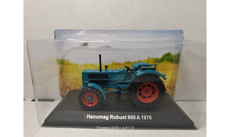 Hanomag Robust 900A Hachette Тракторы: история, люди, машины №88, масштабная модель трактора, Тракторы. История, люди, машины. (Hachette collections), 1:43, 1/43