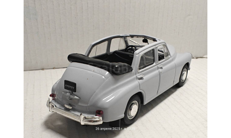 ГАЗ М20 Победа с открытым верхом мелкая решетка DeAgostini, масштабная модель, scale43