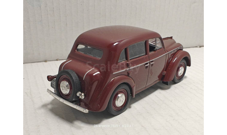 МЗМА 400/401 Москвич коричневый DeAgostini, масштабная модель, 1:43, 1/43