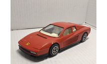 Ferrari Testarossa Bburago, масштабная модель, scale43
